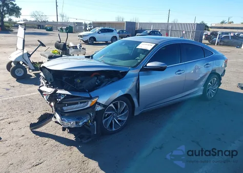 2022 Honda Insight Touring из США, поврежденный, VIN 19XZE4F91NE001355